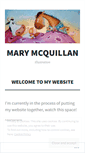 Mobile Screenshot of marymcquillan.com